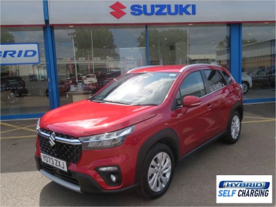 Suzuki S-Cross 1.4 Boosterjet 48V Hybrid Motion 5dr Hatchback Petrol Red at Suzuki UCL Milton Keynes