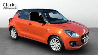 Suzuki Swift 1.2 Dualjet MHEV SZ-T Hatchback 5dr Petrol Hybrid CVT Euro 6 (s/s) (83 ps) Hatchback Hybrid Orange at Suzuki UCL Milton Keynes