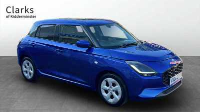 Suzuki Swift 1.2 MHEV Motion Hatchback 5dr Petrol Hybrid Manual Euro 6 (s/s) (82 ps) Hatchback Hybrid Blue at Suzuki UCL Milton Keynes