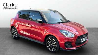 Suzuki Swift 1.4 Boosterjet MHEV Sport Hatchback 5dr Petrol Hybrid Manual Euro 6 (s/s) (129 ps) Hatchback Hybrid Red at Suzuki UCL Milton Keynes