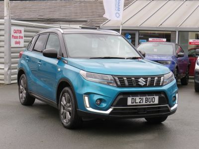 Suzuki Vitara 1.4 Boosterjet MHEV SZ-T SUV 5dr Petrol Hybrid Manual ALLGRIP Euro 6 (s/s) (129 ps) SUV Hybrid Blue at Suzuki UCL Milton Keynes