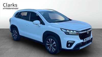 Suzuki S-Cross 1.4 Boosterjet MHEV Ultra SUV 5dr Petrol Hybrid Manual ALLGRIP Euro 6 (s/s) (129 ps) SUV Hybrid White at Suzuki UCL Milton Keynes