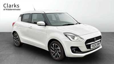 Suzuki Swift 1.2 Dualjet MHEV SZ5 Hatchback 5dr Petrol Hybrid CVT Euro 6 (s/s) (83 ps) Hatchback Hybrid White at Suzuki UCL Milton Keynes