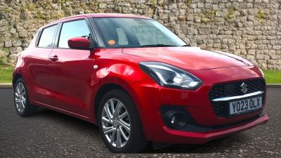 Suzuki Swift 1.2L SZ-T DualJet MHEV CVT Hatchback 5dr Hybrid Automatic Euro 6 (82 bhp) Hatchback Hybrid Red at Suzuki UCL Milton Keynes