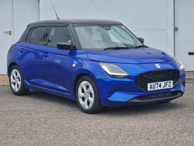Suzuki Swift 1.2 Hatchback Motion Hatchback Petrol E6L - Frontier Blue/Super Black at Suzuki UCL Milton Keynes