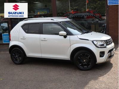 Suzuki Ignis 1.2 Dualjet 12V Hybrid SZ5 5dr CVT Hatchback Petrol WHITE at Suzuki UCL Milton Keynes