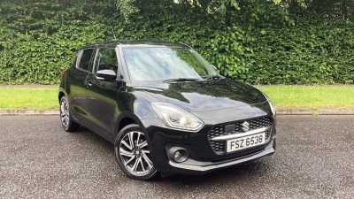 Suzuki Swift 1.2 Dualjet MHEV SZ5 Hatchback Hybrid Super Black at Suzuki UCL Milton Keynes
