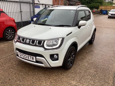 Suzuki Ignis 1.2 Dualjet 12V Hybrid SZ5 5dr CVT Hatchback Petrol White at Suzuki UCL Milton Keynes