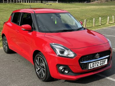 Suzuki Swift 1.2 Dualjet MHEV SZ5 Hatchback 5dr Petrol Hybrid Manual Euro 6 (s/s) (83 ps) Hatchback Hybrid Red at Suzuki UCL Milton Keynes