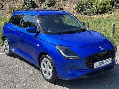 Suzuki Swift 1.2 MHEV Motion Hatchback 5dr Petrol Hybrid CVT Euro 6 (s/s) (82 ps) Hatchback Hybrid Blue at Suzuki UCL Milton Keynes