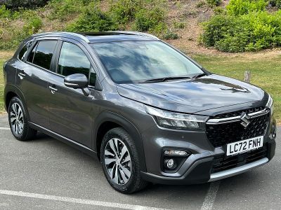 Suzuki S-Cross 1.4 Boosterjet MHEV Ultra SUV 5dr Petrol Hybrid Manual ALLGRIP Euro 6 (s/s) (129 ps) Sports Utility Vehicle Hybrid Grey at Suzuki UCL Milton Keynes