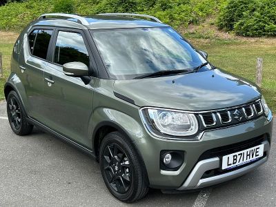 Suzuki Ignis 1.2 Dualjet MHEV SZ5 Hatchback 5dr Petrol Hybrid CVT Euro 6 (s/s) (83 ps) Hatchback Hybrid Green at Suzuki UCL Milton Keynes