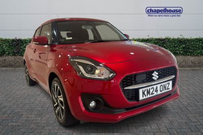 Suzuki Swift 1.2 Dualjet 83 12V Hybrid SZ5 5dr Auto Hatchback Petrol Red at Suzuki UCL Milton Keynes