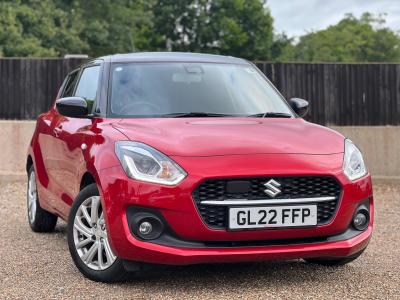 Suzuki Swift 1.2 Dualjet 83 12V Hybrid SZ-T 5dr Auto Hatchback Petrol RED at Suzuki UCL Milton Keynes
