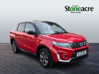 Suzuki Vitara 1.4 Boosterjet 48V Hybrid SZ-T 5dr Hatchback Hybrid Red at Suzuki UCL Milton Keynes