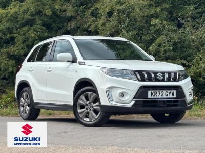 Suzuki Vitara 1.5 Hybrid SZ-T 5dr AGS Hatchback Petrol/Electric Hybrid WHITE at Suzuki UCL Milton Keynes