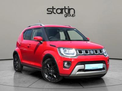 Suzuki Ignis 1.2 Dualjet MHEV SZ5 CVT Euro 6 (s/s) 5dr Hatchback Hybrid Red at Suzuki UCL Milton Keynes