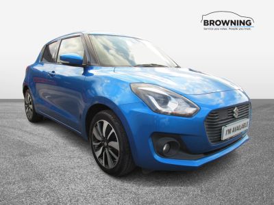Suzuki Swift 1.0 Boosterjet SHVS SZ5 5dr Hatchback Petrol Blue at Suzuki UCL Milton Keynes