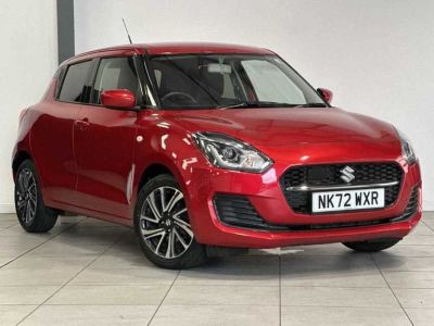 Suzuki Swift 1.2 Sz-L Dualjet Mhev Hatchback Hybrid Burning Red Metallic at Suzuki UCL Milton Keynes