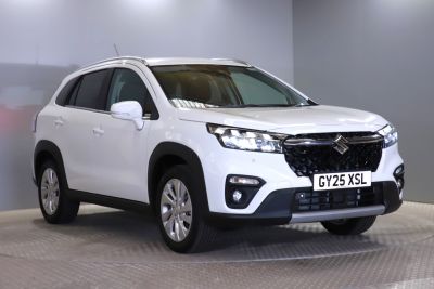 Suzuki S-Cross 1.5 Hatchback Motion Hatchback Petrol / Electric Hybrid WHITE PEARLESCENT at Suzuki UCL Milton Keynes