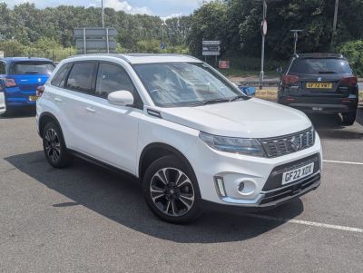 Suzuki Vitara 1.4 Boosterjet 48V Hybrid SZ5 ALLGRIP 5dr Hatchback Petrol White at Suzuki UCL Milton Keynes