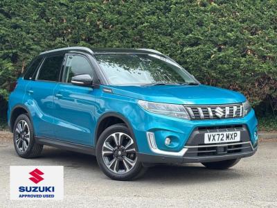 Suzuki Vitara 1.5 Hybrid SZ5 5dr AGS Hatchback Petrol/Electric Hybrid TURQUOISE at Suzuki UCL Milton Keynes