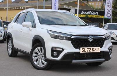 Suzuki S-Cross 1.4 Boosterjet 48V Hybrid Motion 5dr SUV Hybrid White at Suzuki UCL Milton Keynes