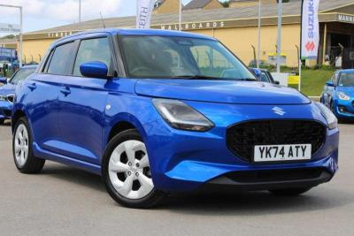Suzuki Swift 1.2 Mild Hybrid Motion 5dr Hatchback Hybrid Blue at Suzuki UCL Milton Keynes