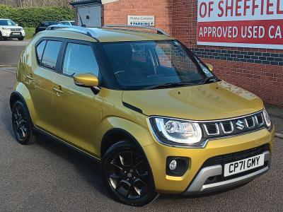 Suzuki Ignis 1.2 Dualjet 12V Hybrid SZ5 5dr CVT Hatchback Petrol YELLOW at Suzuki UCL Milton Keynes