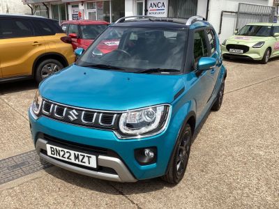 Suzuki Ignis 1.2 Dualjet 12V Hybrid SZ5 5dr CVT Hatchback Petrol Blue at Suzuki UCL Milton Keynes