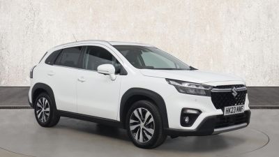 Suzuki S-Cross 1.4 Boosterjet 48V Hybrid Ultra ALLGRIP 5dr Hatchback Petrol WHITE at Suzuki UCL Milton Keynes