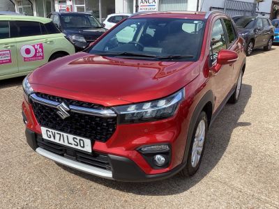 Suzuki S-Cross 1.4 Boosterjet 48V Hybrid Motion 5dr Hatchback Petrol Red at Suzuki UCL Milton Keynes