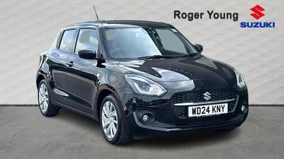 Suzuki Swift 1.2 Dualjet MHEV SZ-T Hatchback Hybrid Black at Suzuki UCL Milton Keynes