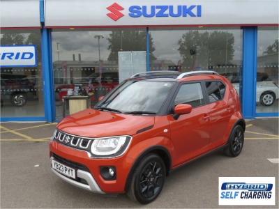 Suzuki Ignis 1.2 Dualjet 12V Hybrid SZ-T 5dr CVT Hatchback Petrol Orange at Suzuki UCL Milton Keynes