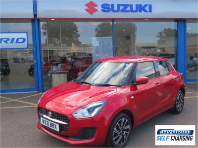 Suzuki Swift 1.2 Dualjet 83 12V Hybrid SZ-L 5dr Hatchback Petrol Red at Suzuki UCL Milton Keynes