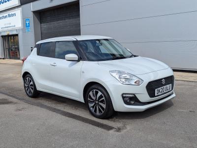 Suzuki Swift 1.2 Dualjet SHVS SZ-T 5dr Hatchback Petrol WHITE at Suzuki UCL Milton Keynes