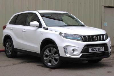 Suzuki Vitara 1.4 Boosterjet 48V Hybrid SZ-T 5dr Auto SUV Hybrid White at Suzuki UCL Milton Keynes
