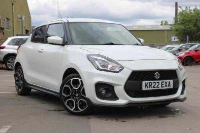 Suzuki Swift 1.4 Boosterjet 48V Hybrid Sport 5dr Hatchback Hybrid White at Suzuki UCL Milton Keynes