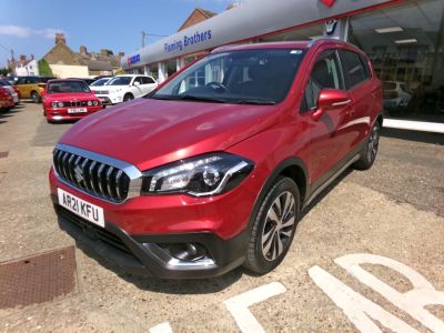 Suzuki Sx4 S-cross 1.4 Boosterjet 48V Hybrid SZ5 ALLGRIP 5dr Auto Hatchback Petrol Red at Suzuki UCL Milton Keynes
