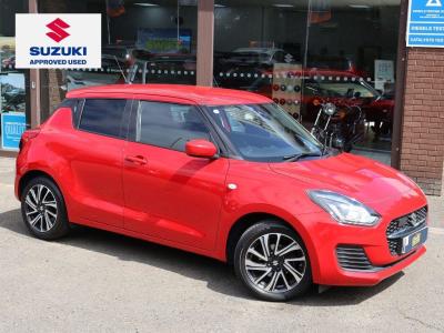 Suzuki Swift 1.2 Dualjet 83 12V Hybrid SZ-L 5dr Hatchback Petrol RED at Suzuki UCL Milton Keynes
