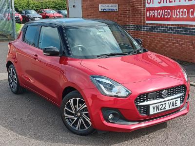 Suzuki Swift 1.2 Dualjet 83 12V Hybrid SZ5 5dr Hatchback Petrol RED at Suzuki UCL Milton Keynes
