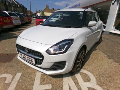 Suzuki Swift 1.2 Dualjet 83 12V Hybrid SZ-L 5dr Hatchback Petrol White at Suzuki UCL Milton Keynes