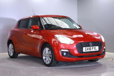 Suzuki Swift 1.0 Boosterjet SZ-T 5dr Hatchback Petrol RED at Suzuki UCL Milton Keynes