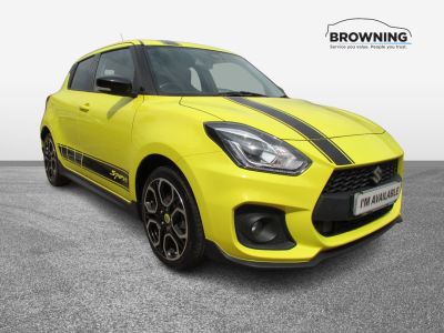 Suzuki Swift 1.4 Boosterjet 48V Hybrid Sport 5dr Hatchback Petrol Yellow at Suzuki UCL Milton Keynes
