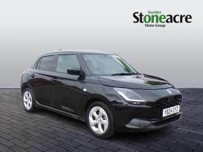 Suzuki Swift 1.2 MHEV Motion CVT Euro 6 (s/s) 5dr Hatchback Hybrid Black at Suzuki UCL Milton Keynes