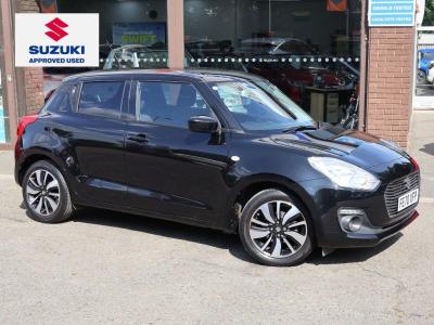 Suzuki Swift 1.2 Dualjet SHVS SZ-T 5dr Hatchback Petrol BLACK at Suzuki UCL Milton Keynes
