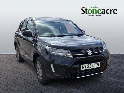 Suzuki Vitara 1.4 Boosterjet MHEV Motion Euro 6 (s/s) 5dr Hatchback Hybrid Black at Suzuki UCL Milton Keynes