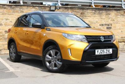 Suzuki Vitara 1.4 Boosterjet Mild Hybrid Motion 5dr SUV Hybrid Yellow at Suzuki UCL Milton Keynes