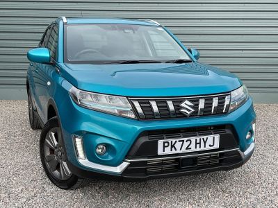 Suzuki Vitara 1.4 SZ-T BOOSTERJET MHEV Hatchback Hybrid TURQUOISE at Suzuki UCL Milton Keynes