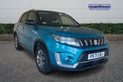 Suzuki Vitara 1.4 Boosterjet 48V Hybrid SZ4 5dr SUV Petrol Turquoise at Suzuki UCL Milton Keynes